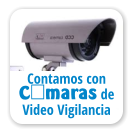 Contamos con Cámaras de  Video Vigilancia